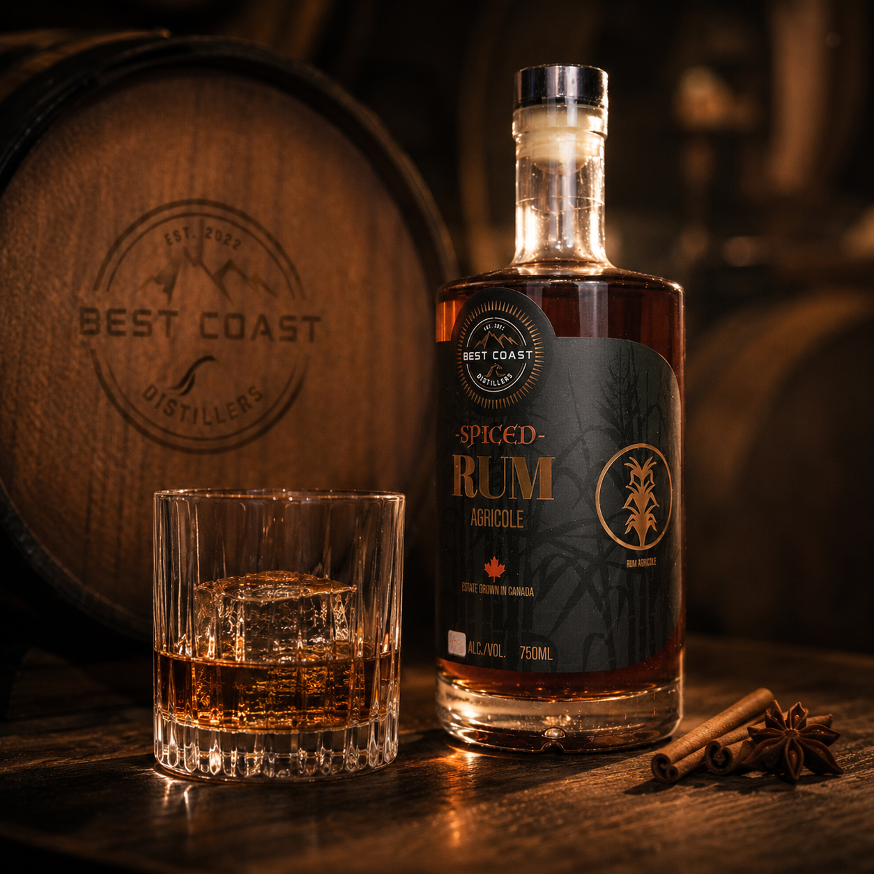 Best Coast Spiced Agricole Rum