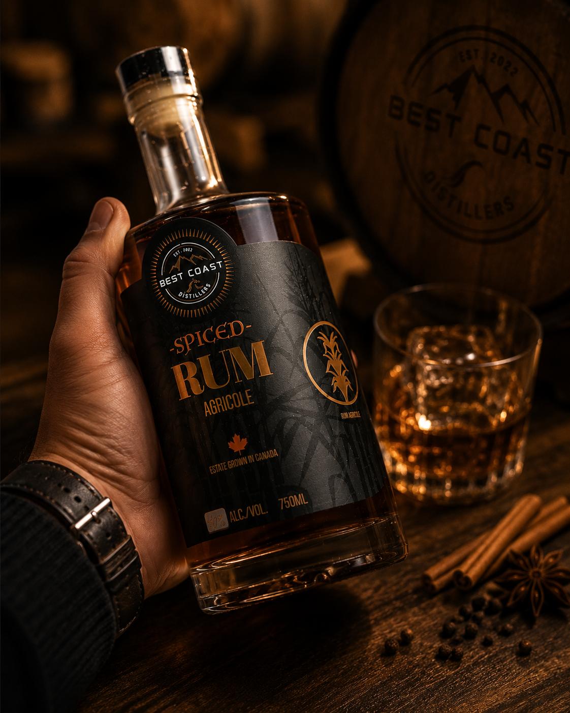 Best Coast Spiced Agricole Rum
